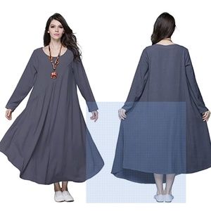 Cotton/Linen Dress!  NWOT